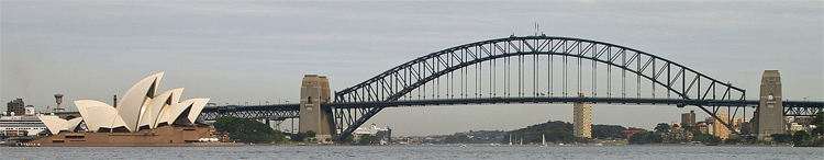 Sydney CBD viewed from the Harbour